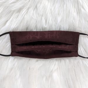 Handmade Monogram Trotter Face Mask